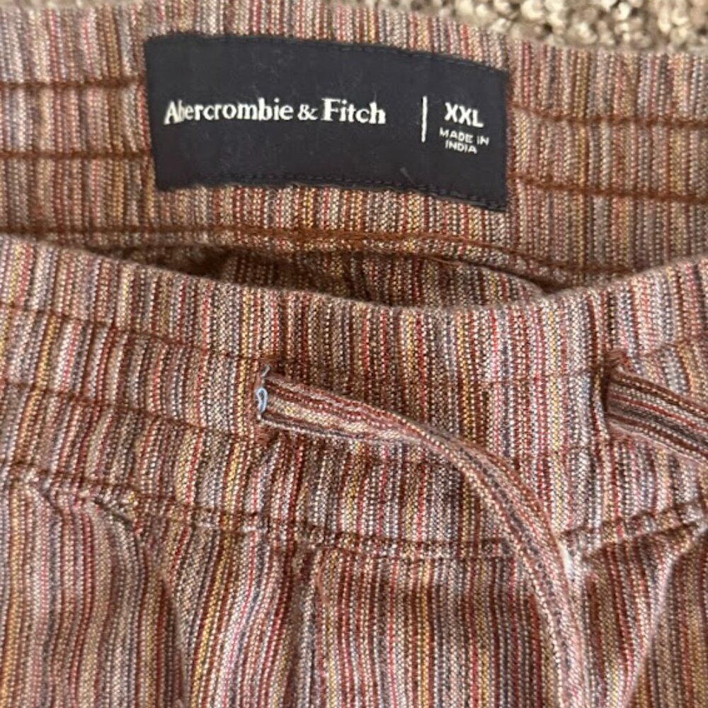 Abercrombie & Fitch Men's Colorful Striped Shorts XXL - Picture 2 of 2